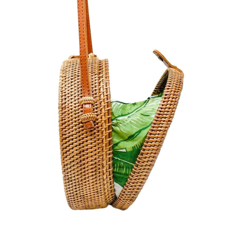 crossbody straw bag