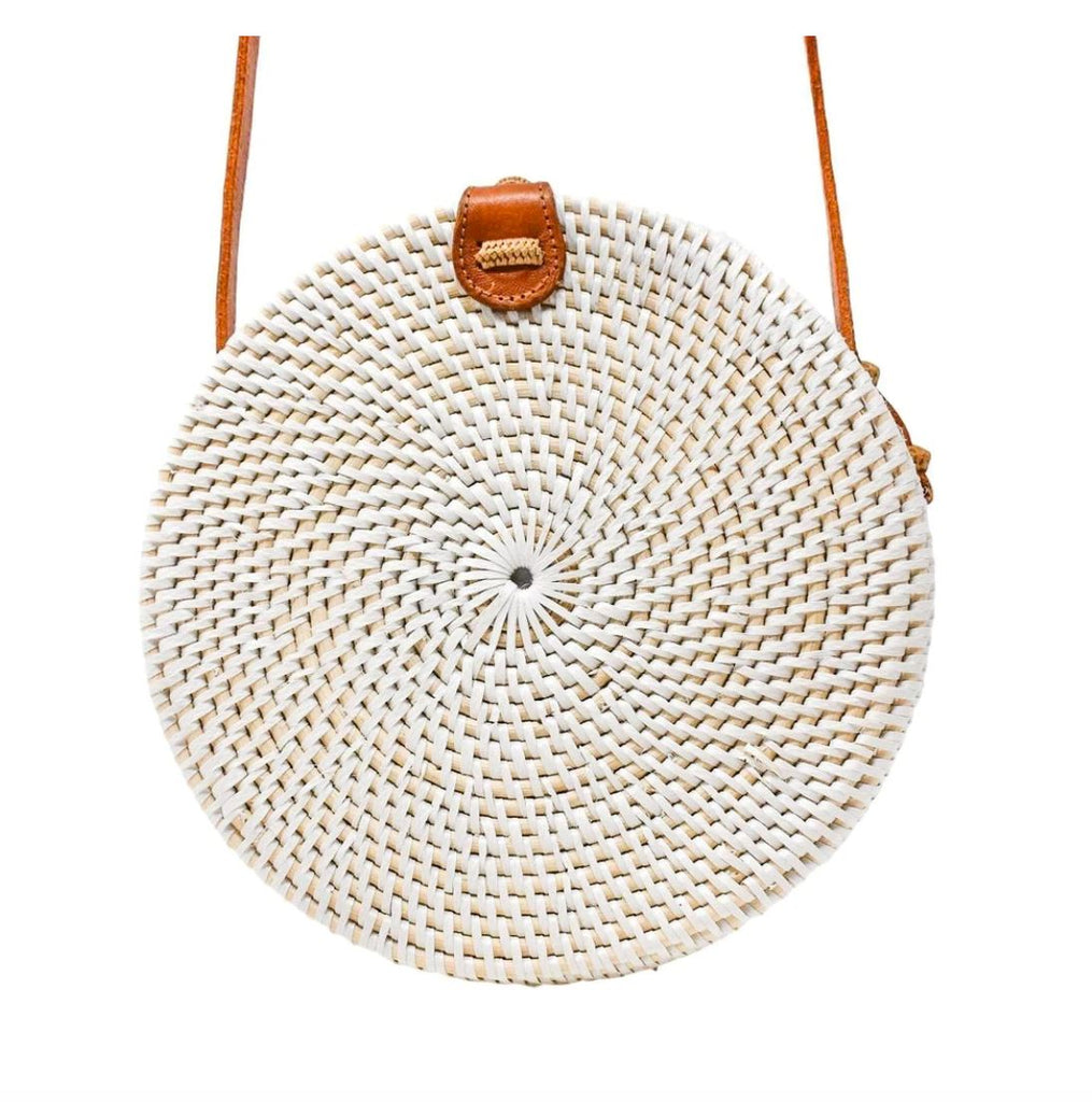 Camilla Crossbody Raffia Bag