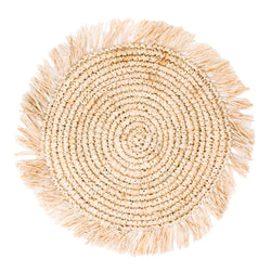 Cara Cara Straw Fringe Placemat (set of 4)