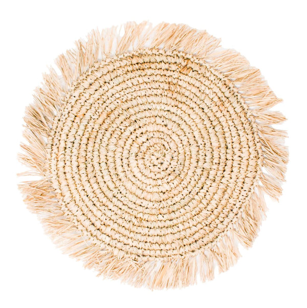 Cara Cara Straw Fringe Placemat (set of 4)