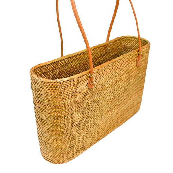 HARPER TOTE - NATURAL UNLINED