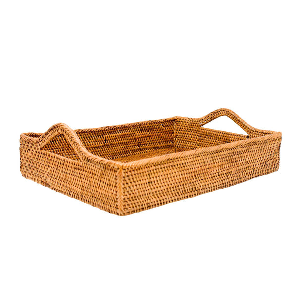 Rattan Tray with Handles