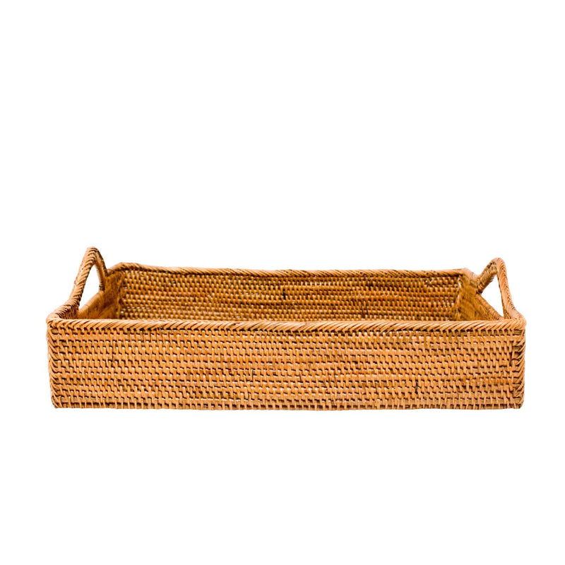 Rattan Tray with Handles