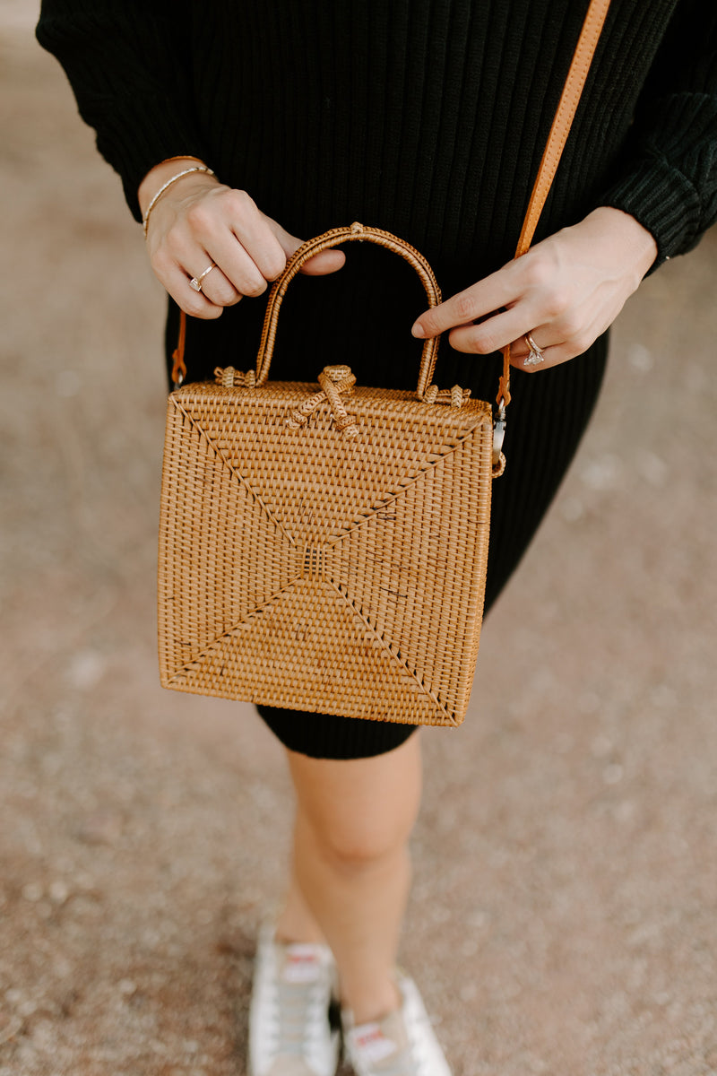 Rosie Crossbody black, HANDBAGS