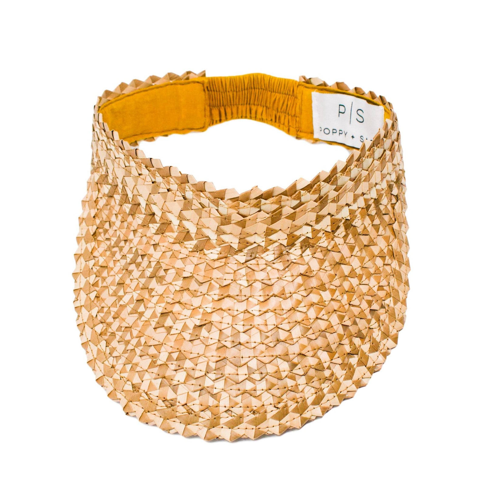 straw-sun-visor-natural-hats-  display picture 2