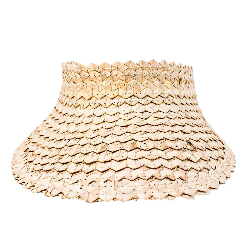 STRAW SUN VISOR - NATURAL