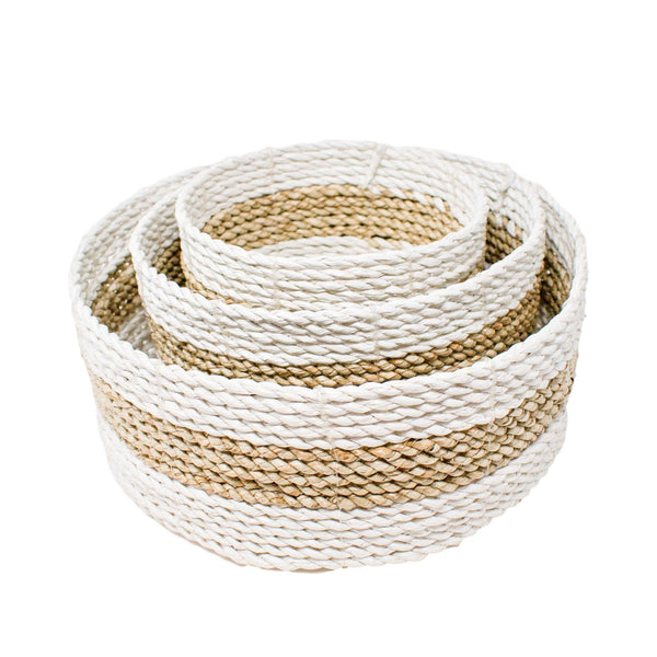 Tybee Island Basket Set - Natural