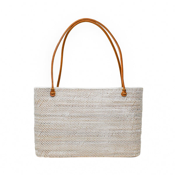 HARPER TOTE IN WHITE